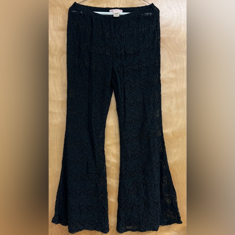 Band of Gypsies Charcoal Lacey Pants